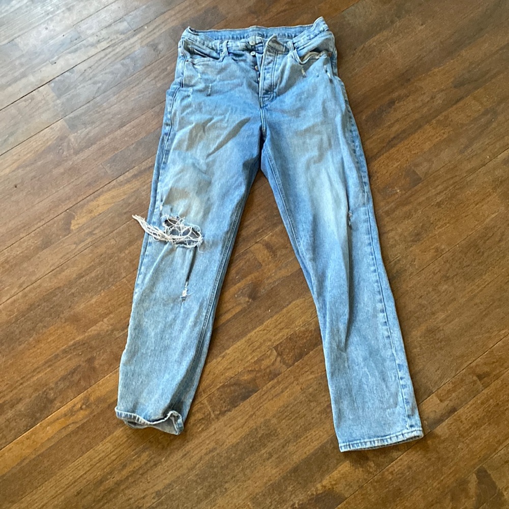 Old Navy women’s jeans size 12 sky-hi straight